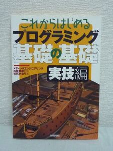 これからはじめるプログラミング基礎の基礎 実技編 ★ 谷尻豊寿 ◆ プログラム設計 Windowsプログラミングに挑戦 プログラマーへの道 続編