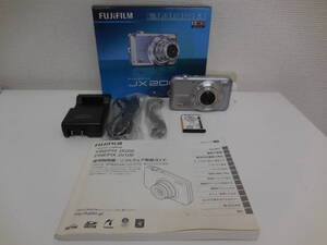 FUJIFILM FINEPIX JX200 通電確認済 デジタルカメラ コンパクトカメラ フジフイルム