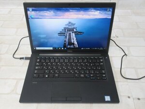 ▲08069 Ω 新TNPC3 0814m 保証有 DELL Latitude 7480【 Win10 Pro / i5-7200U / 8.00GB / SSD:512GB 】AC付 ※バッテリー不良