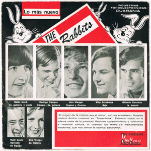 ●THE RABBITS / LO MAS NUEVO [PARAGUAY 45 ORIGINAL 7inch EP サイケ 試聴]