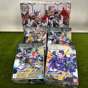 ★☆新品未使用品 BANDAI/バンダイ プラモデル SDガンダム ガンダ厶GP04×2/クロスボーンガンダムX1/X2 マジンカイザー 5点セット