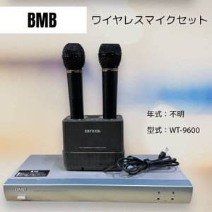 102-BMB② ■ エクシング BMB カラオケ機器 赤外線ワイヤレスマイクセット WT-9600 WM-950 マイク 専用充電器