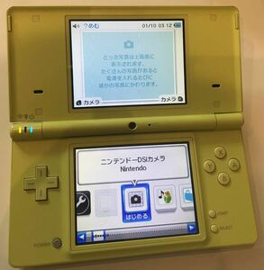 【動作確認済】Nintendo DSI 任天堂 ニンテンドー　ライムグリーン