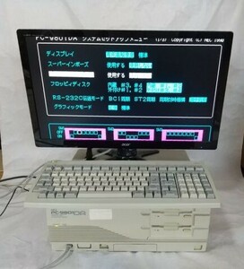 ☆NEC★PC9801DA/U2★SCS拡張ボード付き★起動OK・部品取りに★ジャンク！