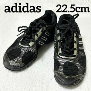 【adidas】ランニングシューズ(22.5) Clima365 ブラック 黒