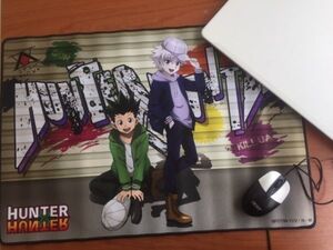 【ラスト１個 再入荷なし】 HUNTER×HUNTER デカデスクマット デカマウスパッド キルア ゴン ハンター×ハンター