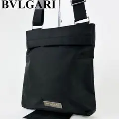 美品 BVLGARI ブルガリ ショルダーバッグ サコッシュ 斜め掛け