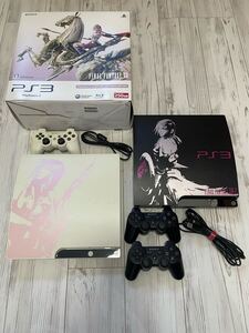 SONY PlayStation3 ライトニングバージョン本体2台 コントローラー3点他 ffソフト3点 バイオハザード1点 麻雀2点セット