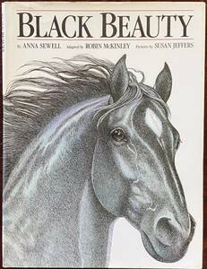 BLACK BEAUTY カラーイラスト付洋書 作：ANNA SEWELL 絵：SUSAN JEFFERS