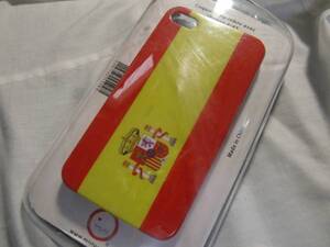 iPhoneケース　iPhone4　iPhone4S 国旗　スペイン　新品