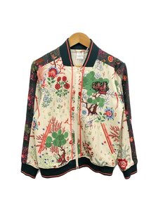 PUMA◆Floral Track Jacket/XS/ポリエステル/CRM/花柄/532523-98