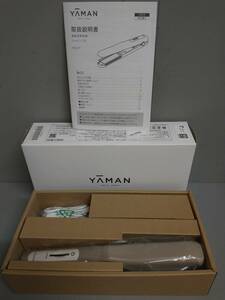 YAMAN ヤーマン TOKYO JAPAN 家庭用美容器 シャインプロ HC-21 ヘアアイロン グレージュ 箱入り 未使用品 おすすめ 人気 安い 美髪 ケア