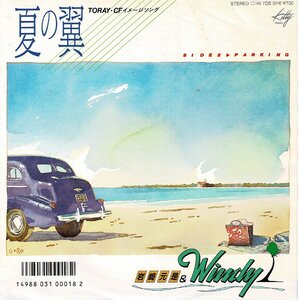 大滝詠一フォローワー第一人者/ウォールオブサウンド傑作 岩崎元是＆WINDY アナログ7インチEP『夏の翼/PARKING』