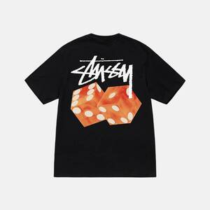 【USサイズ XL】 STUSSY ステューシー ダイスアウト Tシャツ ブラック