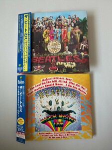 送料無料 BEATLES ビートルズ 国内盤 中古CD サージェント・ペパーズ・ロンリー・クラブ・バンド マジカル・ミステリー・ツアー 紙ジャケ