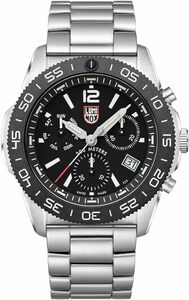 LUMINOX LIBERTA ルミノックス リベルタ クロノグラフダイバーズウォッチ SEA SERIES 3142 Silver/Black シルバー/ブラック 44mm