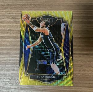 1円スタート！2020-21 Panini select premier level luka doncic gold wave SSP ゴールドパラレル　NBAカード　レベル2 ドンチッチ