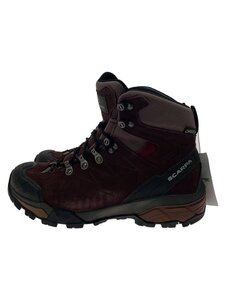 SCARPA◆ZG TREK GTX WMN/ブーツ/US7/BRD/ゴアテックス/67075-202/ボルドー//