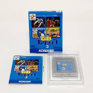 ゲームボーイ コナミ GBコレクション Vol.3 箱説・ハガキ付き 動作確認済み Nintendo GameBoy Konami GB Collection Vol.3 CIB