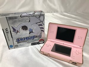 キングラム[12] Nintendo ニンテンドー DS lite ポケモン ソウルシルバー ポケウォーク付き 本体 ソフト 050@T84 ★送料無料★