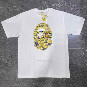 A BATHING APE MINIONS APE HEAD TEE XLサイズ 2022年 アベイシングエイプ ミニオン 半袖 Tシャツ BAPE