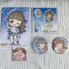 シンデレラガールズ　神谷奈緒　アクスタ　缶バッジ　でらます