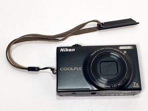 ◆Nikon ニコン COOLPIX S6100 ブラック コンパクトデジタルカメラ◆-049