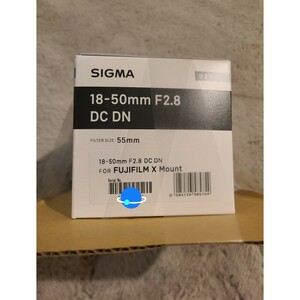 SIGMA シグマ 18-50mm F2.8 DC DN フジフィルム用 【新品】