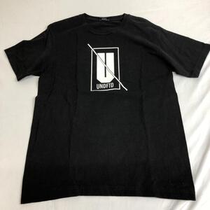 UNDEFATED 半袖 Tシャツ トップス ブラック メンズ ブランド 衣類