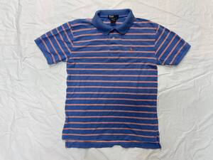 古着 3198 M(12/14)ボーイズサイズ polo ポロ ラルフローレン 半袖 シャツ 鹿の子 ジャンク 708090 ビンテージ vintage