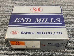 ■☆■値下げ！■お得な未使用品☆3個セット☆SANKO/S&K/三興製作所製☆ハイスエンドミル/END MILL☆SL4■☆■