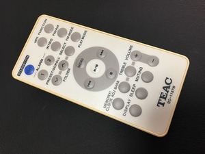 # SR-L250i TEAC iPod対応CDサウンドシステムリモコン RC-1187W