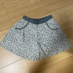 Crisp 花柄ショートパンツ キュロット