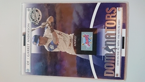 2001 Donruss Class of 2001 Dominators Garrett Anderson