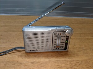 IY1860 Panasonic RF-P155 FM/AM ラジオ /コンパクトラジオ/パナソニック 動作確認OK 現状品 送料無料 