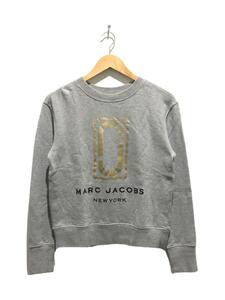 MARC JACOBS◆Double J Logo Cotton Sweatshirt スナップショットスウェット/XS/M4007051