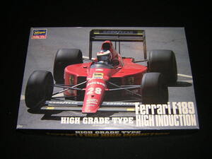 ハセガワ　1/24　フェラーリ Ｆ１８９　ハイインダクション　ハイグレードタイプ　未組立品　F1