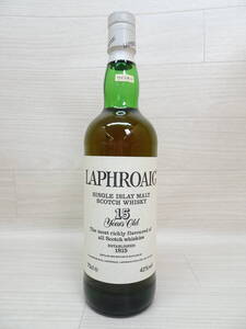 45/Ω879★同梱不可★LAPHROAIG 15years（ラフロイグ　15年） 旧ボトル　 43% 750ml★古酒★未開栓品・ウイスキー