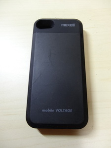 [送料無料 即決] maxell iPhone4/4s 用モバイル充電カバー MLPC-A2000BK USED