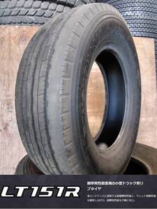 中古タイヤ タテ溝★225/70R16　ヨコハマタイヤ　LT151R★6本1セット 8分山