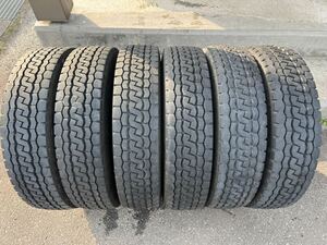 本州送料無料　ブリヂストン ECOPIA M812 205/70R17.5 120/118N LT 2023年ミックス タイヤ6本セット