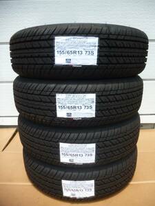 ★4本送料込み15,200円～◎ヨコハマ　S306◎155/65R13◎領収書対応◎軽自動車・ライフ。モコ・ルークス・ワゴンR・ラパン★G