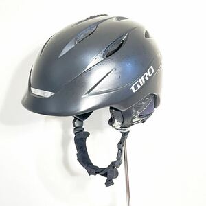 AS121cc GIRO ジロヘルメット スノーボード スキー ブラック　Mサイズ　55.5〜59cm メンズ　レディーススノーヘルメット 