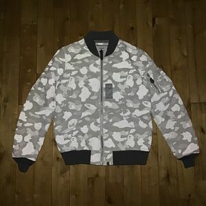 REFLECTION CAMO MA-1 bomber jacket Lサイズ a bathing ape BAPE エイプ ベイプ アベイシングエイプ ジャケット迷彩 リフレクター ca5