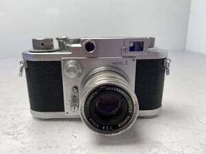 11/21 *42★Minolta-35 Model II★ミノルタ レンジファインダー フィルムカメラ レンズ 1：2.8/5cm【中古/現状品/動作未確認ジャンク】