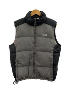 THE NORTH FACE◆ダウンベスト/M/ナイロン/GRY//