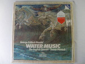 Hendel ヘンデル　 Water Music 　水上の音楽　/　 The English Concert　　Trevor Pinnock トレバー・ピノック