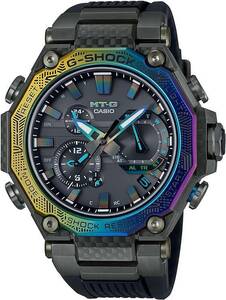 CASIO G-SHOCK カシオ Gショック MT-G MTG-B2000シリーズ 夜景 レインボー MTG-B2000YR-1AJR 電波ソーラー タグ付 【新品】 12405K336