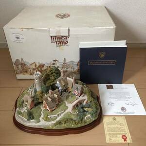 Lilliput Lane 大型サイズ 限定4500 リリパットレーン saxham st edmunds 1991 台座付き イギリス 英国 