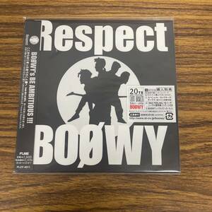 新品☆未開封☆送料無料☆TMW☆A-23☆BOφWY☆Respect